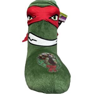 Teenage Mutant Ninja Turtles TMNT Raphael Christmas Stocking Nickelodeon Large